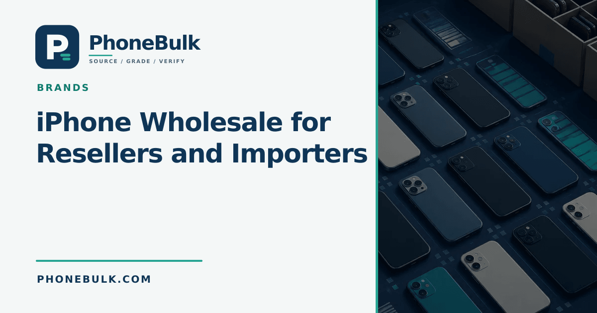 PhoneBulk guide cover for iPhone Wholesale for Resellers and Importers