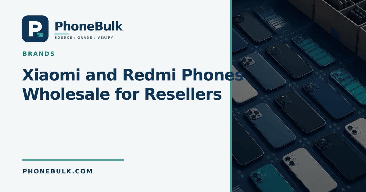 PhoneBulk guide cover for Xiaomi and Redmi Phones Wholesale for Resellers