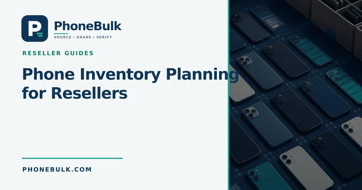 PhoneBulk guide cover for Phone Inventory Planning for Resellers