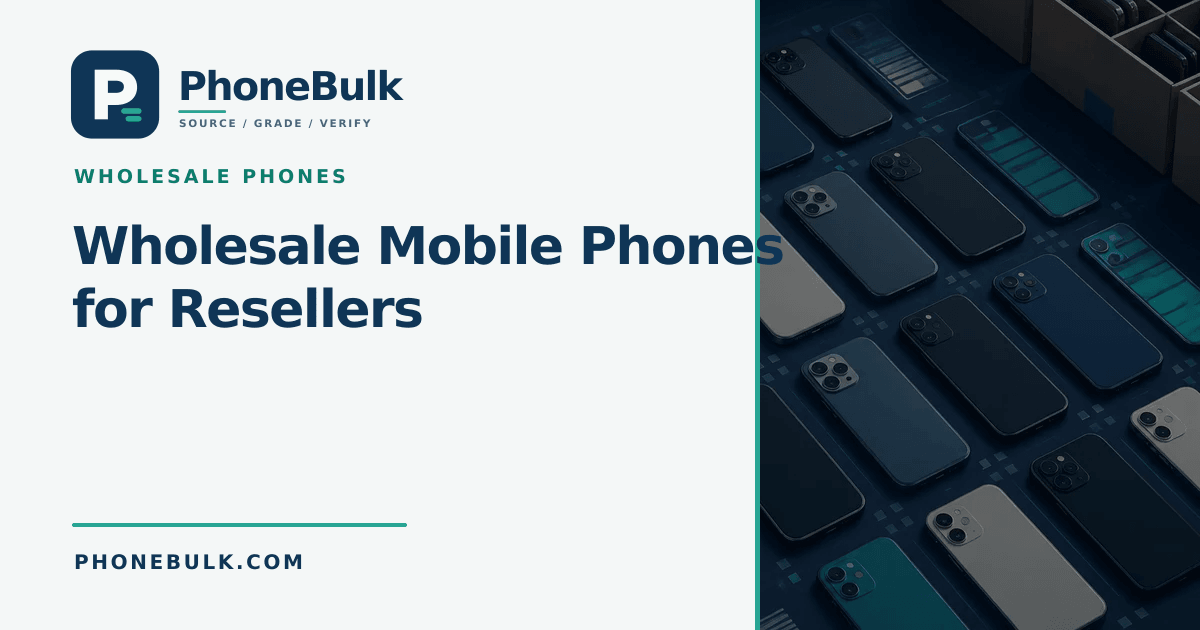 PhoneBulk guide cover for Wholesale Mobile Phones for Resellers